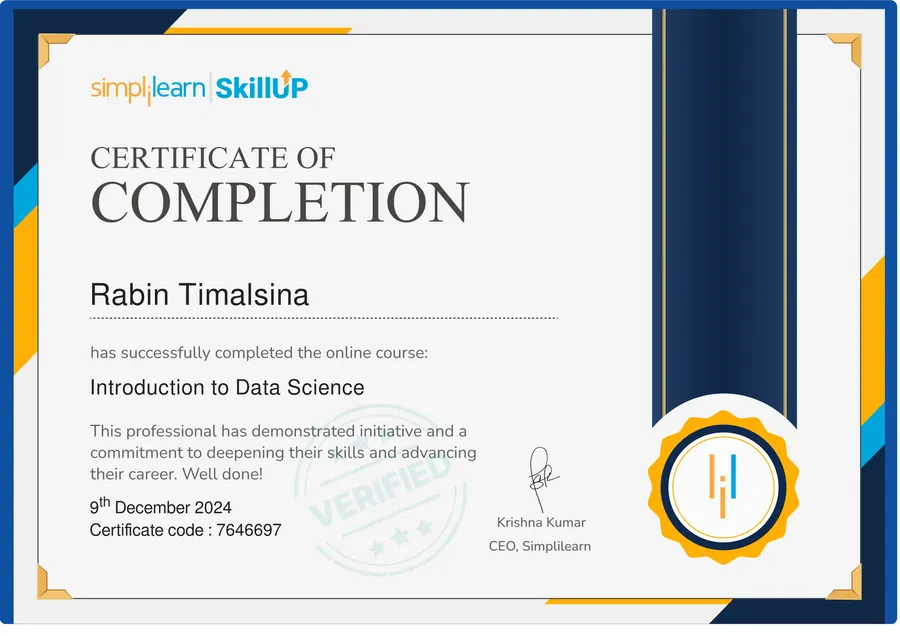 Introduction to Data Science — Simplilearn